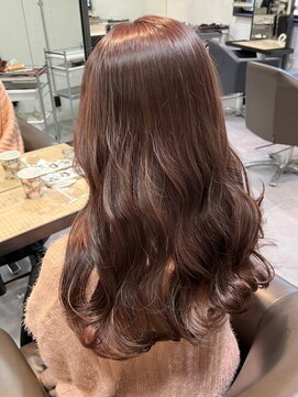ベレーザ 渋谷(BELEZA) 2890ミルクチョコレートシアーグレージュ波巻きスローカラー