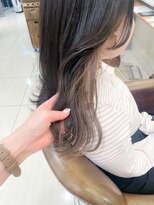 ネオリーブアイム 横浜西口店(Neolive aim)&nbsp;シアグレージュ インナーカラー【横浜】k