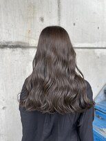 ニコフクオカヘアーメイク(NIKO Fukuoka Hair Make) 福岡天神/シークレットハイライト/透明感グレージュ/オリーブ