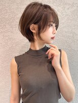 ロンド アンブル 四条烏丸(Lond ambre)&nbsp;毛流れと質感で魅了する品のあるショート！