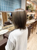 ペイジバイネオリーブ 吉祥寺店(Paige by Neolive)&nbsp;前髪/マチルダボブ/ピンクベージュ/インナーグレージュ/吉祥寺M4