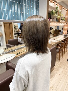 ペイジバイネオリーブ 吉祥寺店(Paige by Neolive) 前髪/マチルダボブ/ピンクベージュ/インナーグレージュ/吉祥寺M4