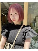 pink bob