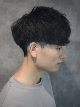 スウェルホワイト(SWELL WHITE) マッシュ　無造作パーマ　メンズカット　香椎メンズヘア