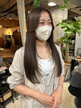 アンユージュアル(unusual) ［unusual_kurata］グレージュ/透明感カラー/くすみベージュ