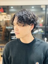 スウェル 船橋店(Swell)&nbsp;ハイライト/マッシュパーマ/ウルフ/アッシュブラック