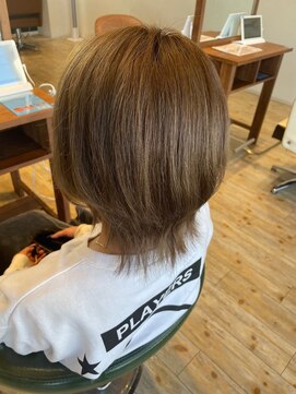 アルコ(Arco) レイヤーカットウルフ×髪質改善カラー/透明感/くびレイヤー