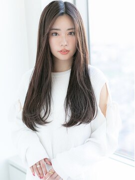 マカロン 郡山本店(MACARON) #43/デザインカラー/レイヤーカット/ウェットヘア/オリーブベー