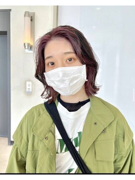 クラメールパリ 福岡(Kraemer Paris) くびレイヤーエモージュデザインカラーシルキーベージュミディ