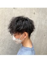 ウノプリールヴァモス(unopulir Vamos)&nbsp;ツイスパマッシュ前下がり縦落ちナチュラル