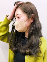 カノエ 山口矢原店(canoe)&nbsp;オリーブアッシュ ニュアンスパーマ