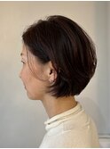 卒業卒園式ママスタイルに♪エアリーボブ_30代40代50代おすすめ