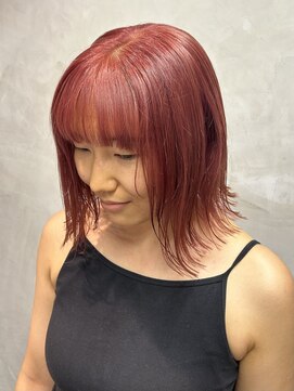 スタイル スマート サロン(STYLE smart salon) 【yua/藤沢】ピンクカラー/コーラルピンク/ヘイリーボブ