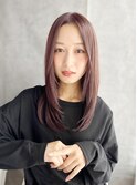 20代30代40代　大人センターパートツヤ髪＃964