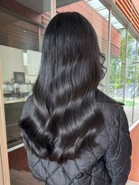ダブル(W)&nbsp;黒染めカラー/艶髪/韓国レイヤー
