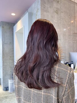 ワイス(WYETH) ピンクブラウン　レイヤーカット