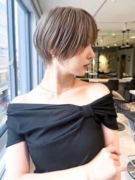 ロンド エメ 柏(Lond aimer) イメチェン×髪質改善ショートダブルカラー前髪韓国レイヤー[柏]