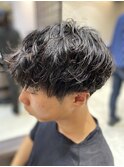 ツイストスパイラルパーマ(緩め)/メンズカット/メンズパーマ