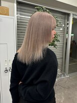 アロ 大阪梅田(alo)&nbsp;【momoa】くすみグレーベージュカラー