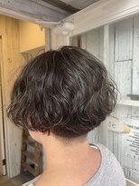 コーエン(coaen)&nbsp;さりげなく刈り上げ+パーマ+ショートボブ