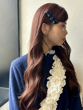 メイカ(MEIKA) 【 ピンクブラウン × ロング 】浅野美紀