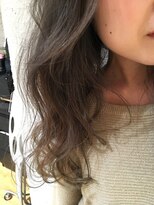 ヘアサロン アティリー(Hair Salon Attirer)&nbsp;西梅田/ボブ/グレーベージュ/白髪ぼかし/ハイライト/ベージュ