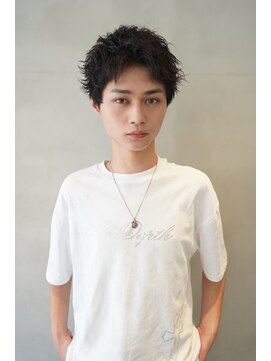 ニコ トウキョウ ロジック(nico TOKYO Logic) 刈り上げアップバングスパイキーショートパーマスパイラルパーマ