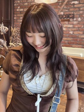 ボコカ(bococa) 【Vicky指名】ショコラブラウンレイヤーカット向ヶ丘遊園