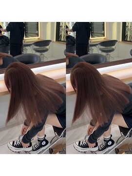 ミユーズ 表参道(Miyu's) 低ダメージ縮毛矯正+ケアカラー