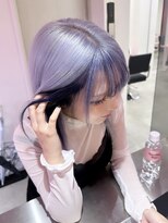 ダズリングディア(Dazzling Deer)&nbsp;ペールブルー/シルバーブルー/ミディアム/ストレート/デザイン