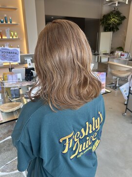 アチーブティルスマートサロン 豊川末広通店(achieve till Smart Salon) 秋にやりたい柔らかベージュ