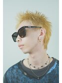 ベリショスパイキーショートべリーショートアップバングメンズ