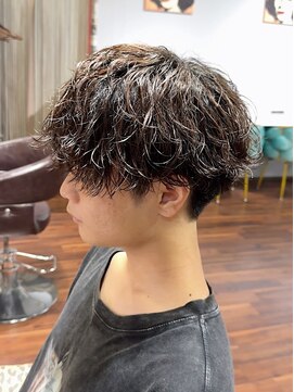 リ メイロ(Re.Meiro) シャドウパーマ【メンズ/パーマ/眉毛/沖縄市/美里】