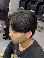 ゼストプール(ZEST POOL)&nbsp;曲がる縮毛矯正 センターパート