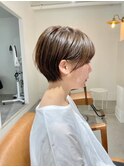 別府ショートボブ顔まわりレイヤーカット髪質改善カラー20代30代