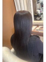 ヘアデザインスペース イチエ(hair design space i chi e) ツヤ感高まる、髪質改善トリートメント+全体艶カラー