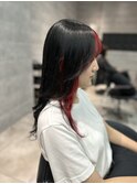 フェイスフレーミング×レッド