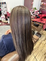 美容 和らく&nbsp;白髪ぼかしハイライト