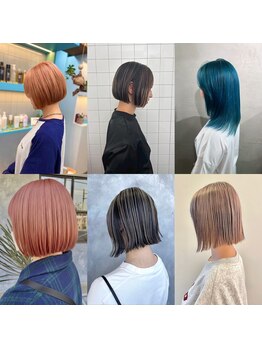 エルマノ 仙川(L mano)の写真/【仙川駅】自在にアレンジ可能なブリーチカラーやデザインカラーで毎日にトレンド感をプラス♪