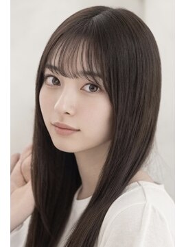 ヘアーエボリューション 【就活】ツヤ感ナチュラルストレートロング