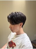 毛流れセンターパート