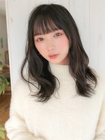 アグ ヘアー イロア 都島店(Agu hair iroa) 《Agu hair》黒髪波巻×numberA.ヘアバター