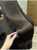 縮毛矯正×髪質改善水素トリートメント