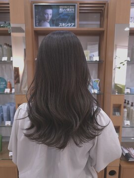 プランタンアヴェダ(printemps AVEDA) 赤みレスカラー♪オリーブブラウン