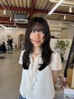 ニュイ 木更津(nuit) ダークパープル/ナチュラルショート/夏のヘアアレンジ/木更津