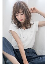 ra's 南行徳 髪質改善トリートメント&カラー 南行徳北口【10月1日オープン(予定)】 ゆる質感×外はねフェザー☆ひし形MIXカールミディ