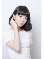 エレノア 渋谷公園通り店(Eleanor)&nbsp;フェミニン黒髪ボブ【PREGO】