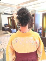 ネオリーブクレア 綱島店(Neolive Krea) 卒業式☆肩につかないくらいでもアップ出来ちゃう☆バック