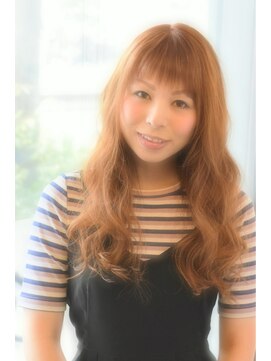 トライブ クリエートサロン(TRIBE create salon by SERVE) 【ＴＲＩＢＥ】ベリーピンクハイトーンふわふわロング＊＊*