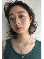 マノ 千歳烏山(MaNO) 【MaNO / 千歳烏山】夏スタイル マロンベージュ　かき上げロング